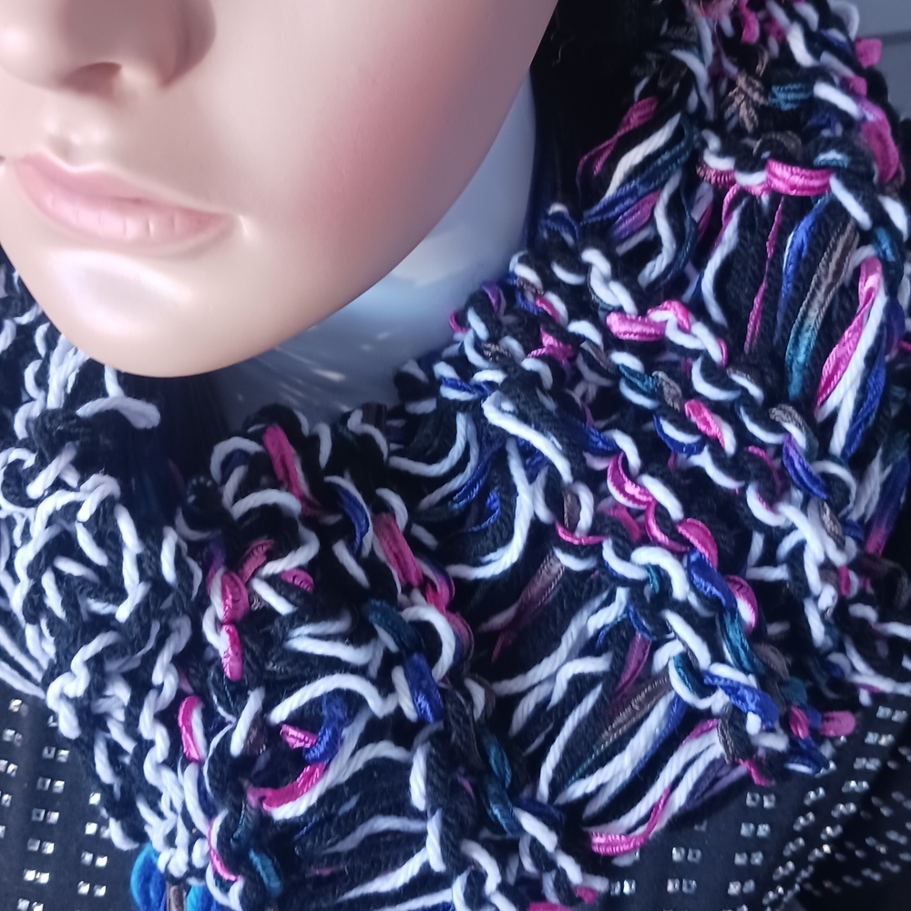 Multicolor Knit Scarf - Women Accessories